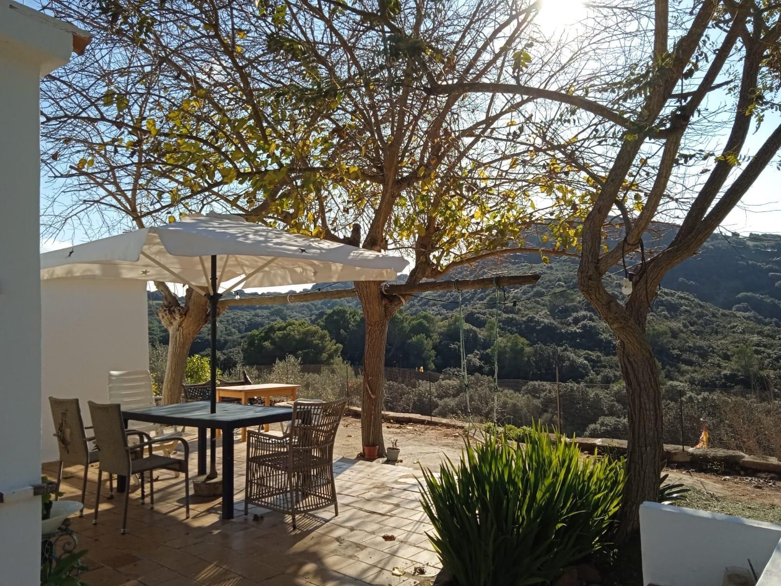 Terrassa de Finca rústica en venda en Ferreries amb Aire condicionat, Calefacció i Jardí privat