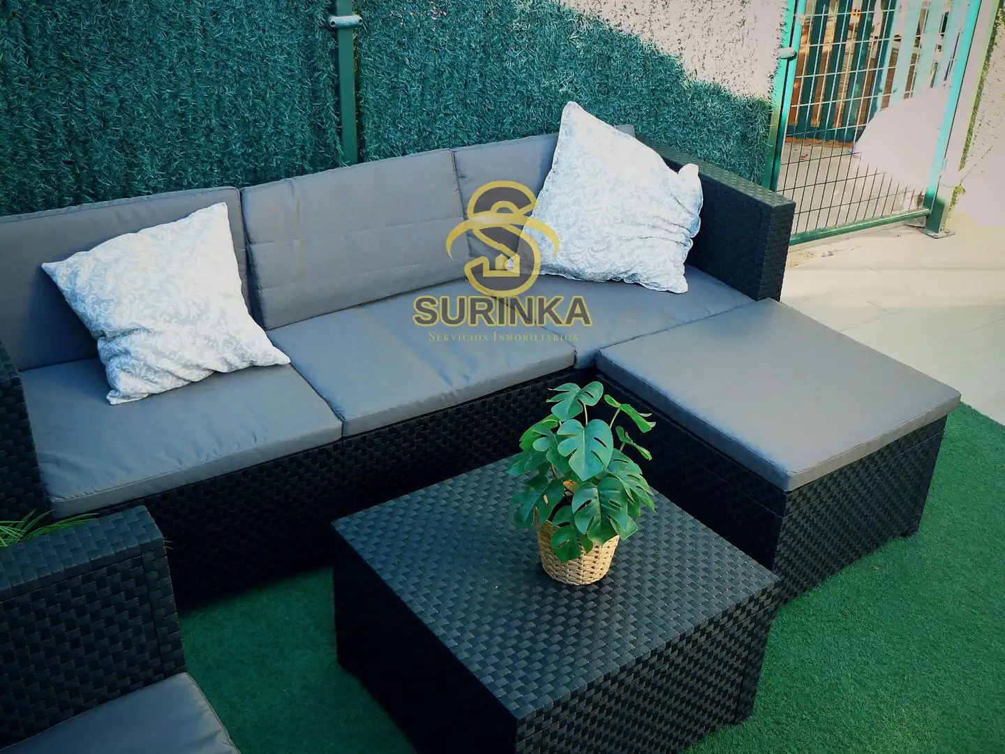 Terraza de Dúplex de alquiler en San Bartolomé de Tirajana con Aire acondicionado, Terraza y Piscina