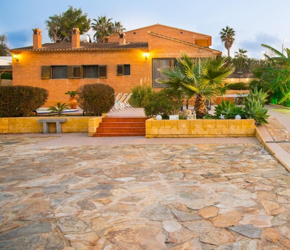 Terrassa de Casa o xalet de lloguer en Villajoyosa / La Vila Joiosa amb Aire condicionat, Calefacció i Jardí privat