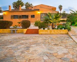 Terrace of House or chalet to rent in Villajoyosa / La Vila Joiosa  with Air Conditioner, Heating and Private garden