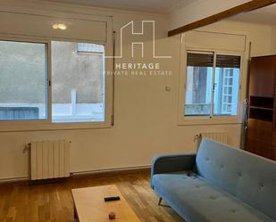 Exterior view of Flat to rent in  Barcelona Capital  with Heating and Furnished