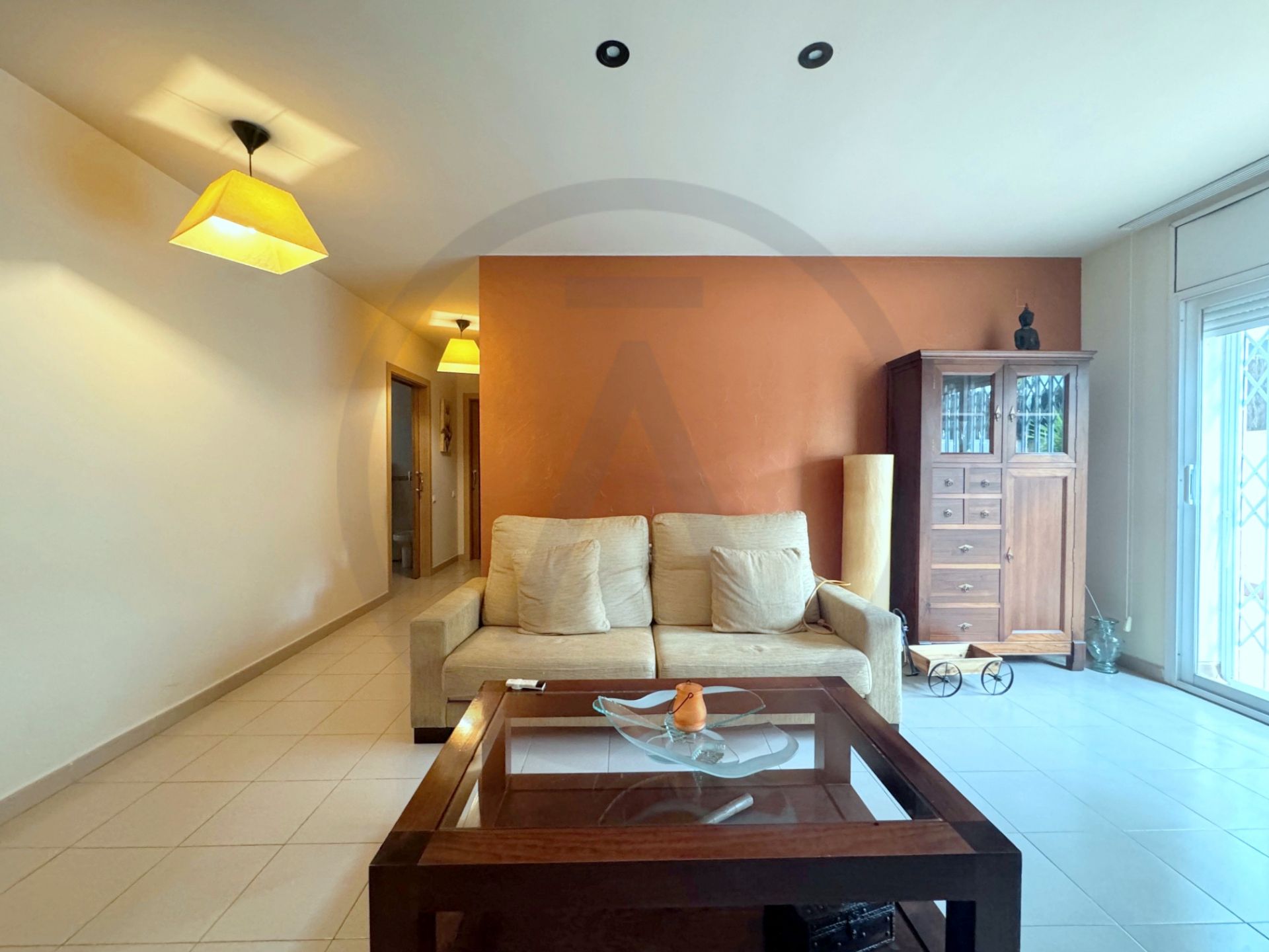 Living room of Flat for sale in Terrassa  with Heating and Terrace