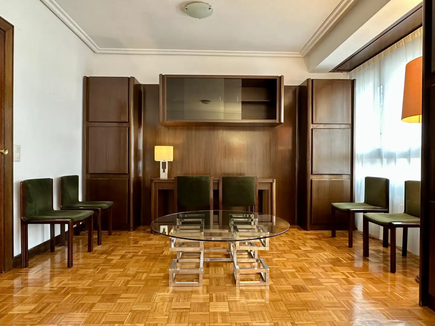 Dining room of Flat for sale in  Pamplona / Iruña  with Heating and Parquet flooring
