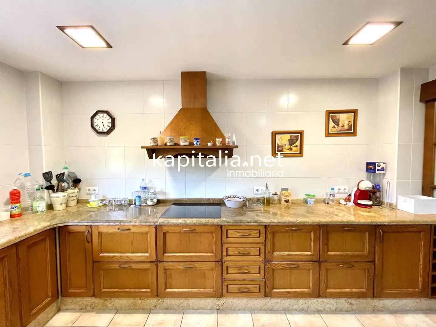 Cocina de Casa o chalet en venta en Alcosser con Aire acondicionado, Calefacción y Jardín privado