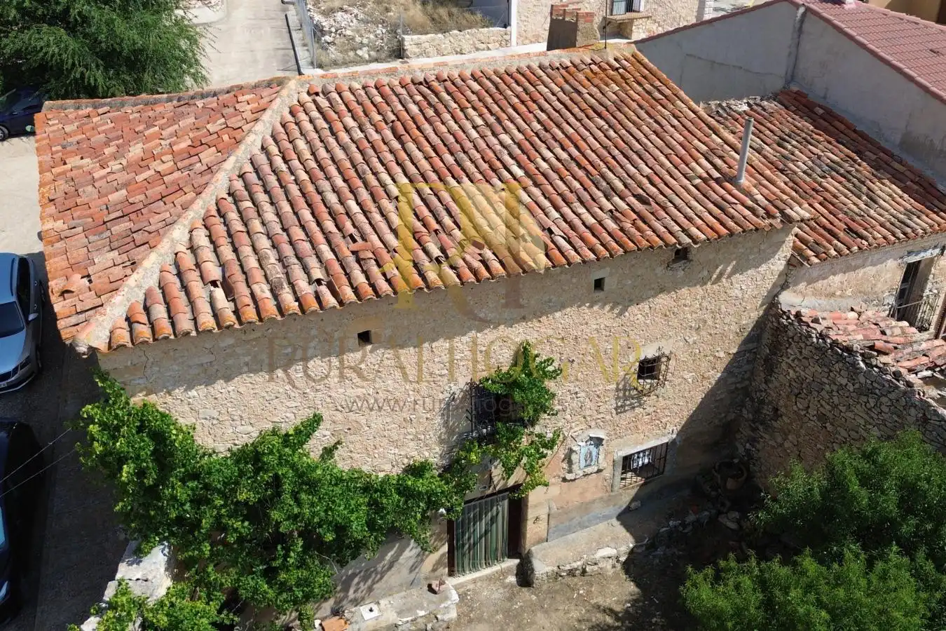 Vista exterior de Casa o chalet en venta en Embid con Jardín privado y Trastero