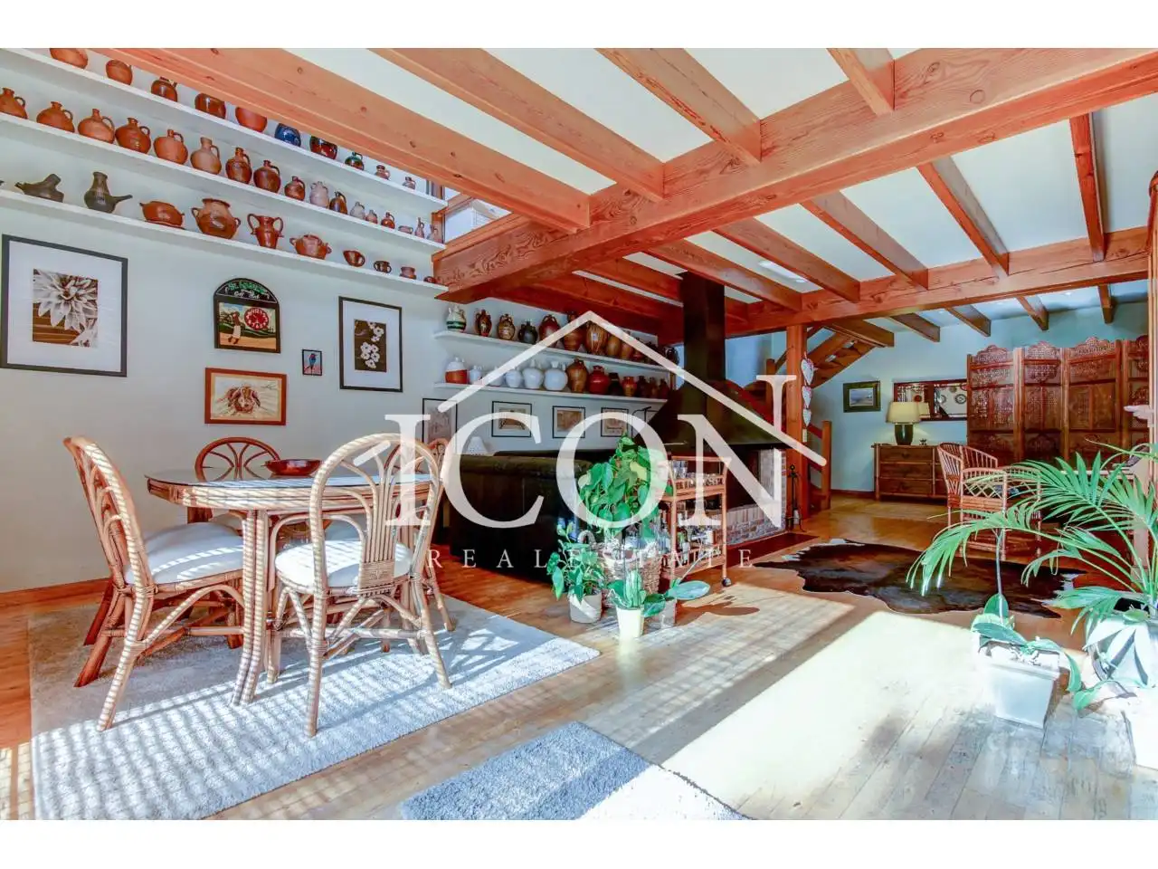 Sala de estar de Casa o chalet en venta en Gavà con Aire acondicionado, Jardín privado y Parquet