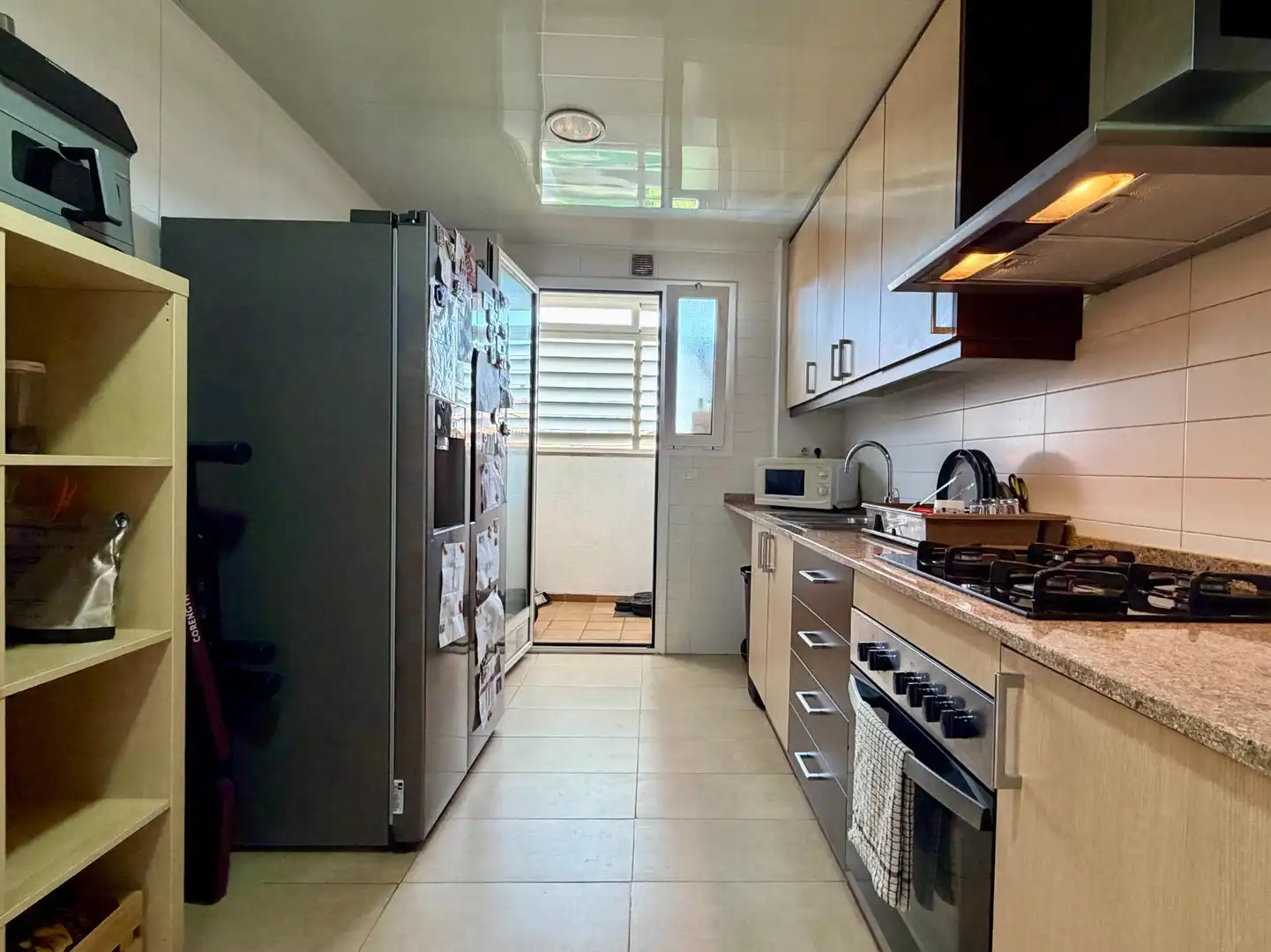 Kitchen of Flat for sale in Canovelles  with Heating, Balcony and Community pool