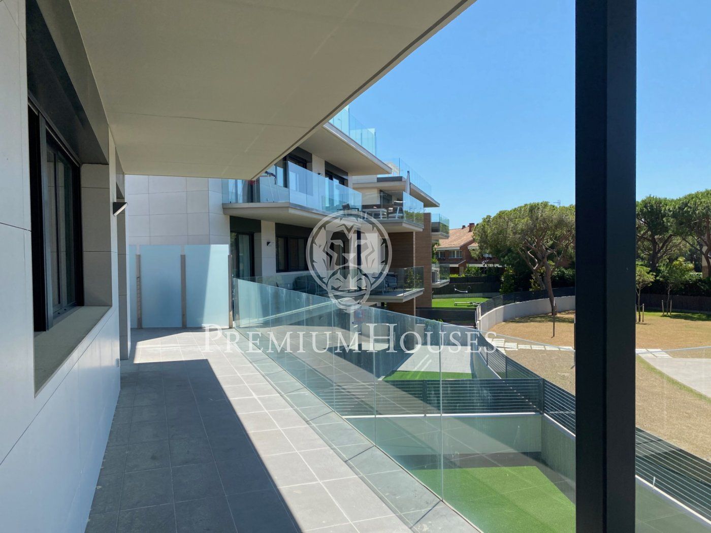 Terrassa de Apartament de lloguer en Gavà amb Aire condicionat, Calefacció i Jardí privat
