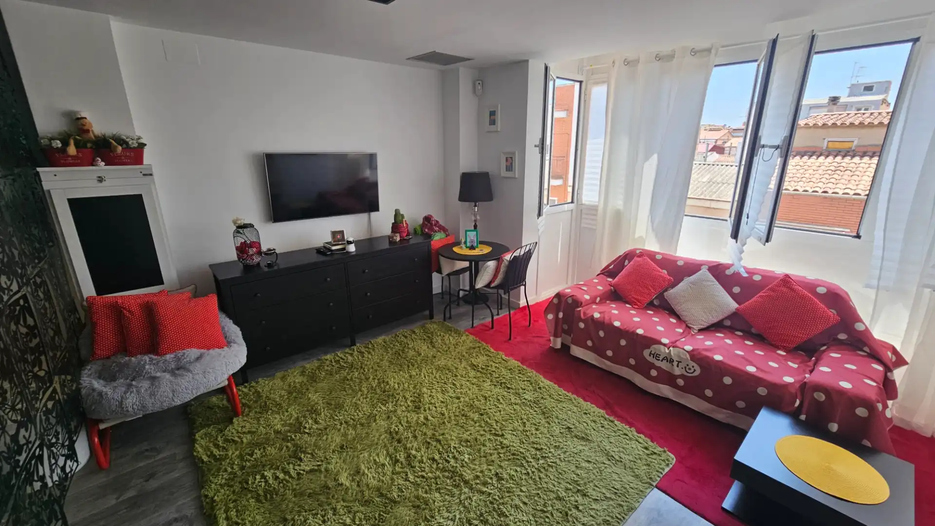 Sala d'estar de Pis en venda en Sabadell amb Aire condicionat, Calefacció i Parquet