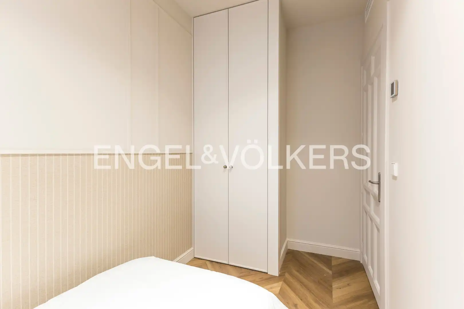 Schlafzimmer von Wohnung zum Verkauf in Madrid mit Klimaanlage, Heizung und Parkett