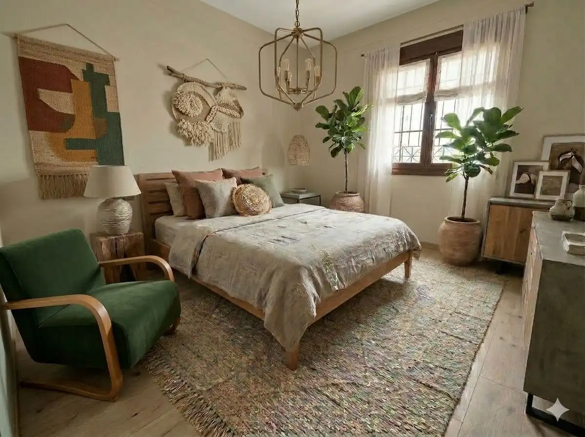 Dormitori de Casa o xalet en venda en Dos Hermanas amb Aire condicionat, Calefacció i Jardí privat