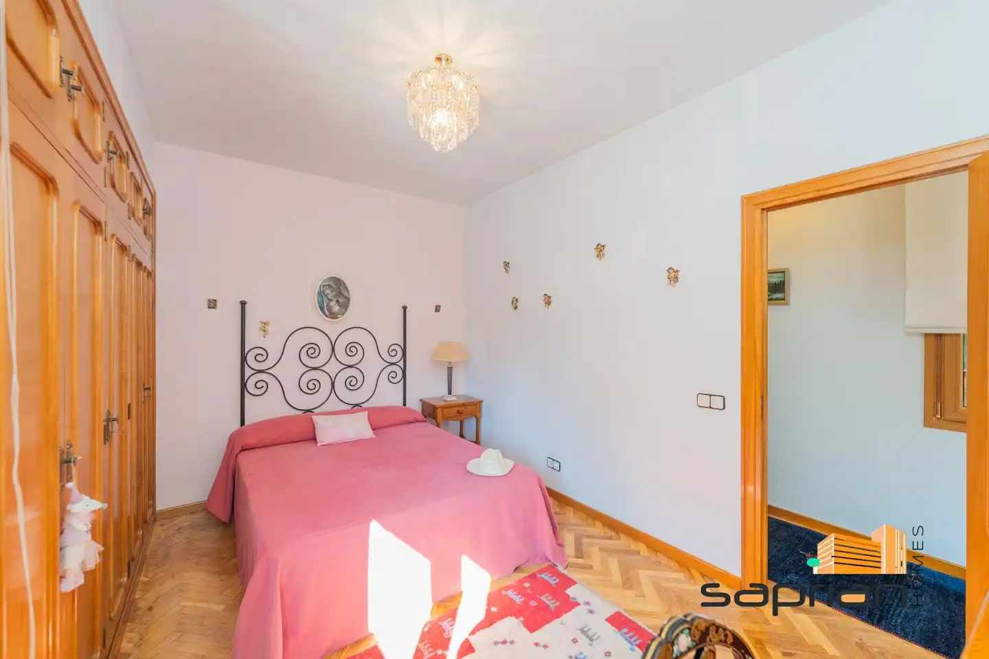 Bedroom of Houses for sale in Las Rozas de Madrid  with Private garden, Terrace and Storage room