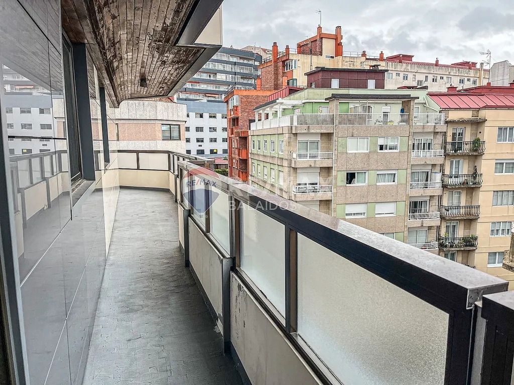 Exterior view of Flat for sale in Vigo   with Heating, Parquet flooring and Terrace