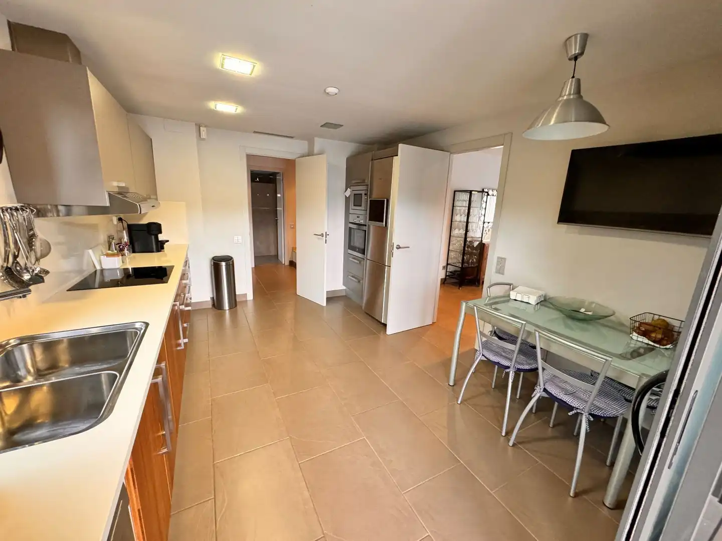 Cocina de Casa o chalet en venta en Vallromanes con Aire acondicionado, Calefacción y Jardín privado