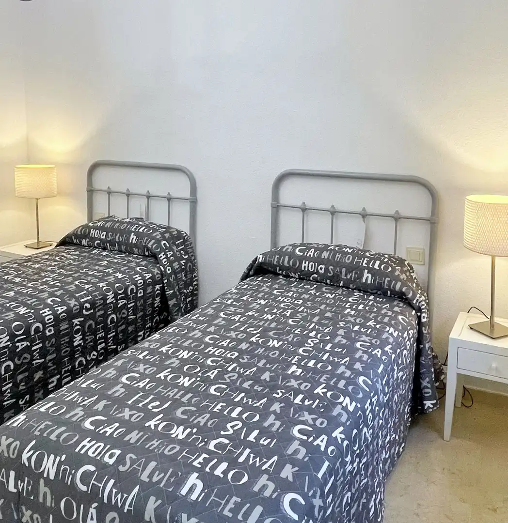 Bedroom of Apartments for rent in Marbella  with Air Conditioner, Terrace and Furnished
