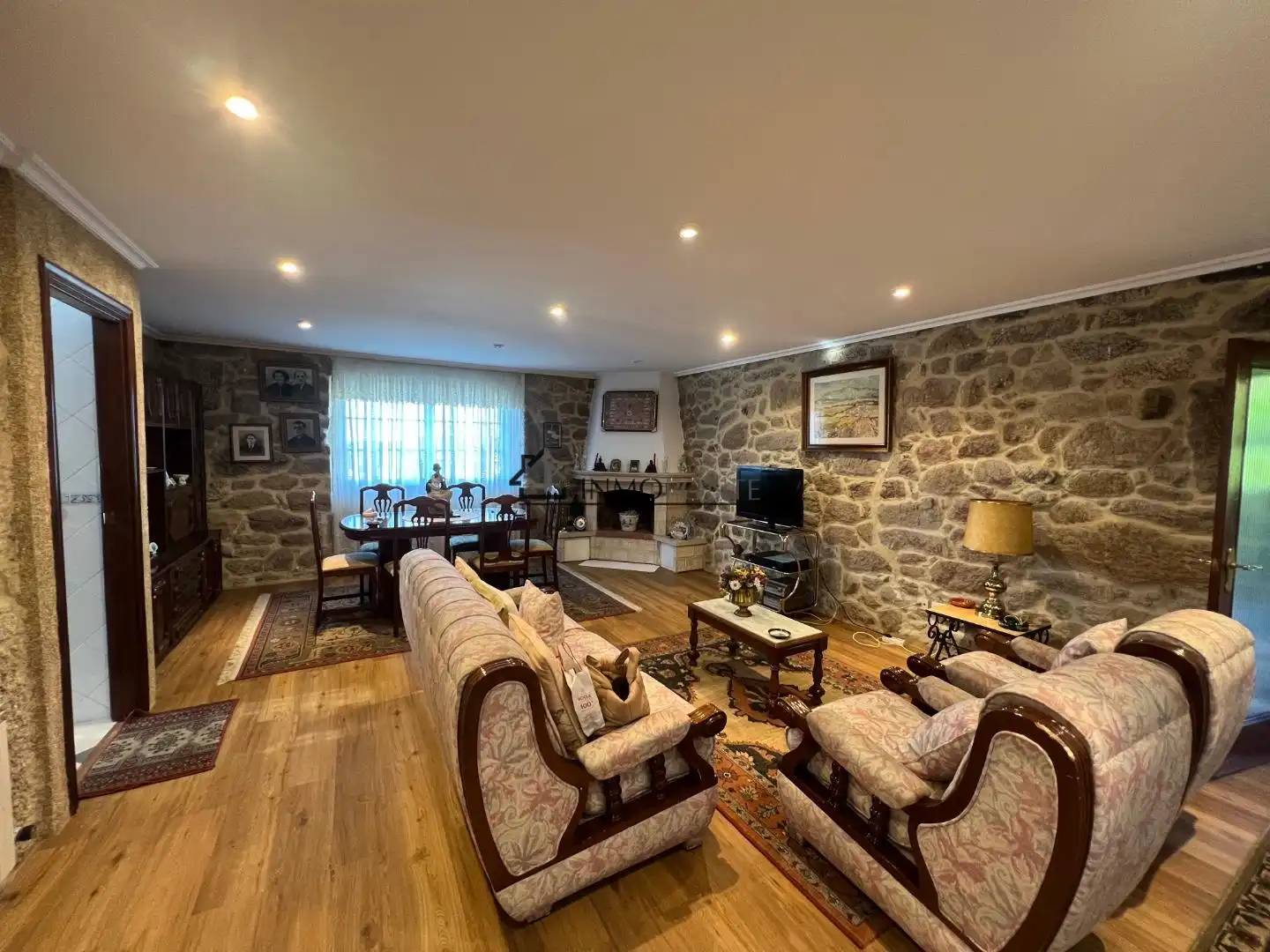 Sala de estar de Casa o chalet en venta en Cotobade con Jardín privado