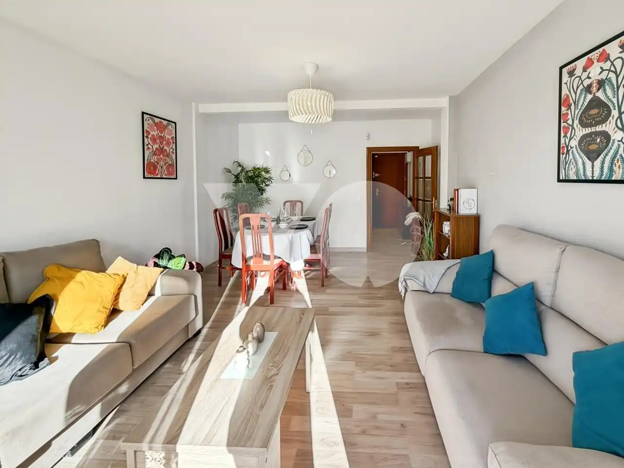 Sala d'estar de Pis en venda en San Blas