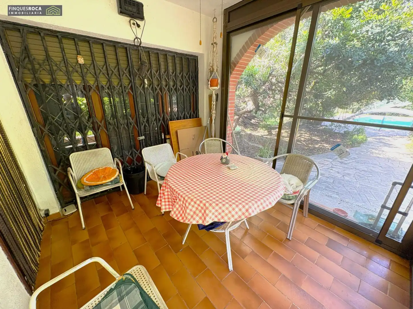 Terraza de Casa o chalet en venta en La Ràpita con Aire acondicionado, Jardín privado y Piscina