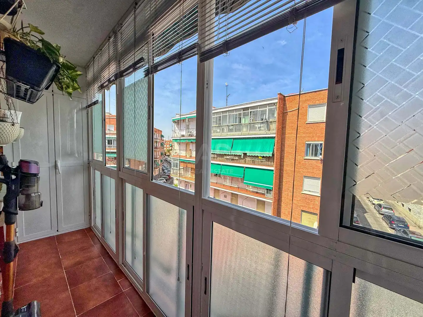 Balcony of Flat for sale in Madrid  with Air Conditioner, Heating and Terrace
