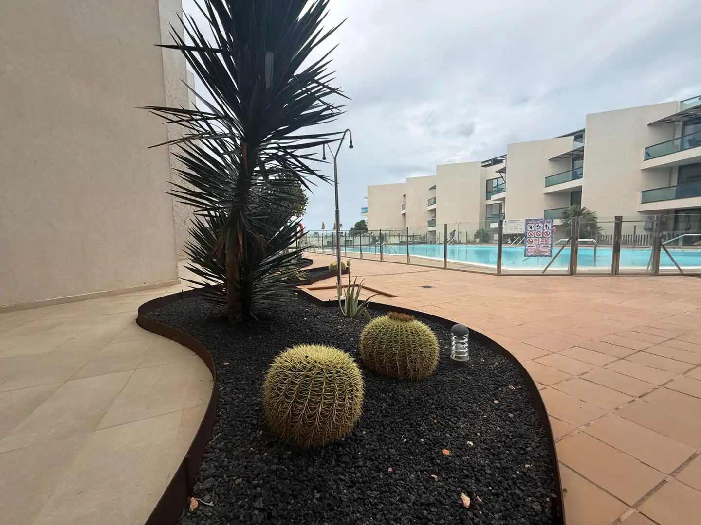 Terrassa de Apartament en venda en La Oliva amb Terrassa, Balcó i Piscina comunitària