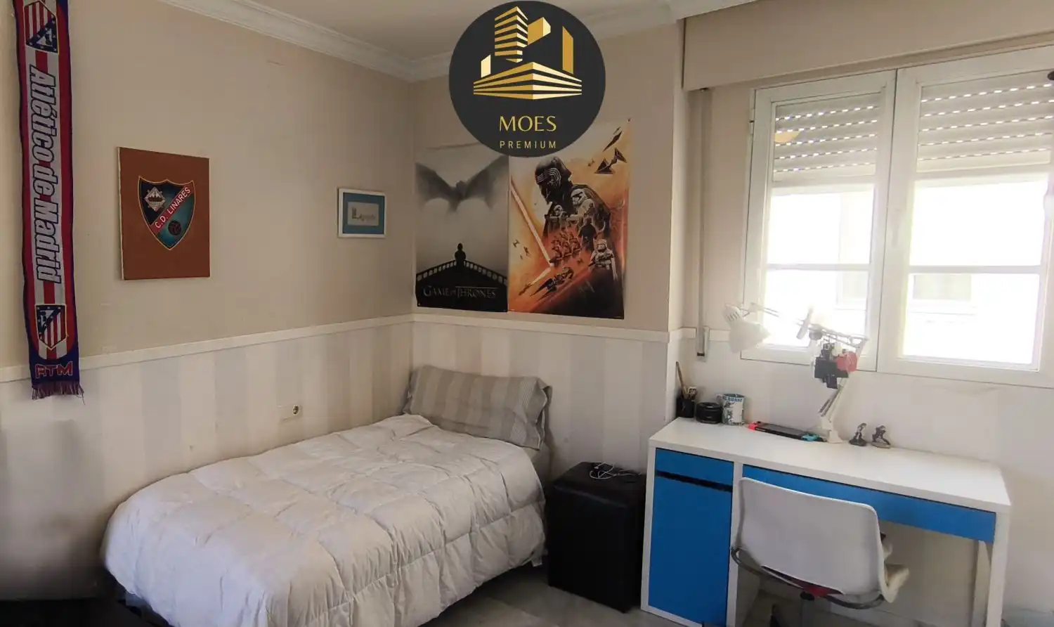 Schlafzimmer von Wohnung zum Verkauf in Linares mit Klimaanlage und Heizung