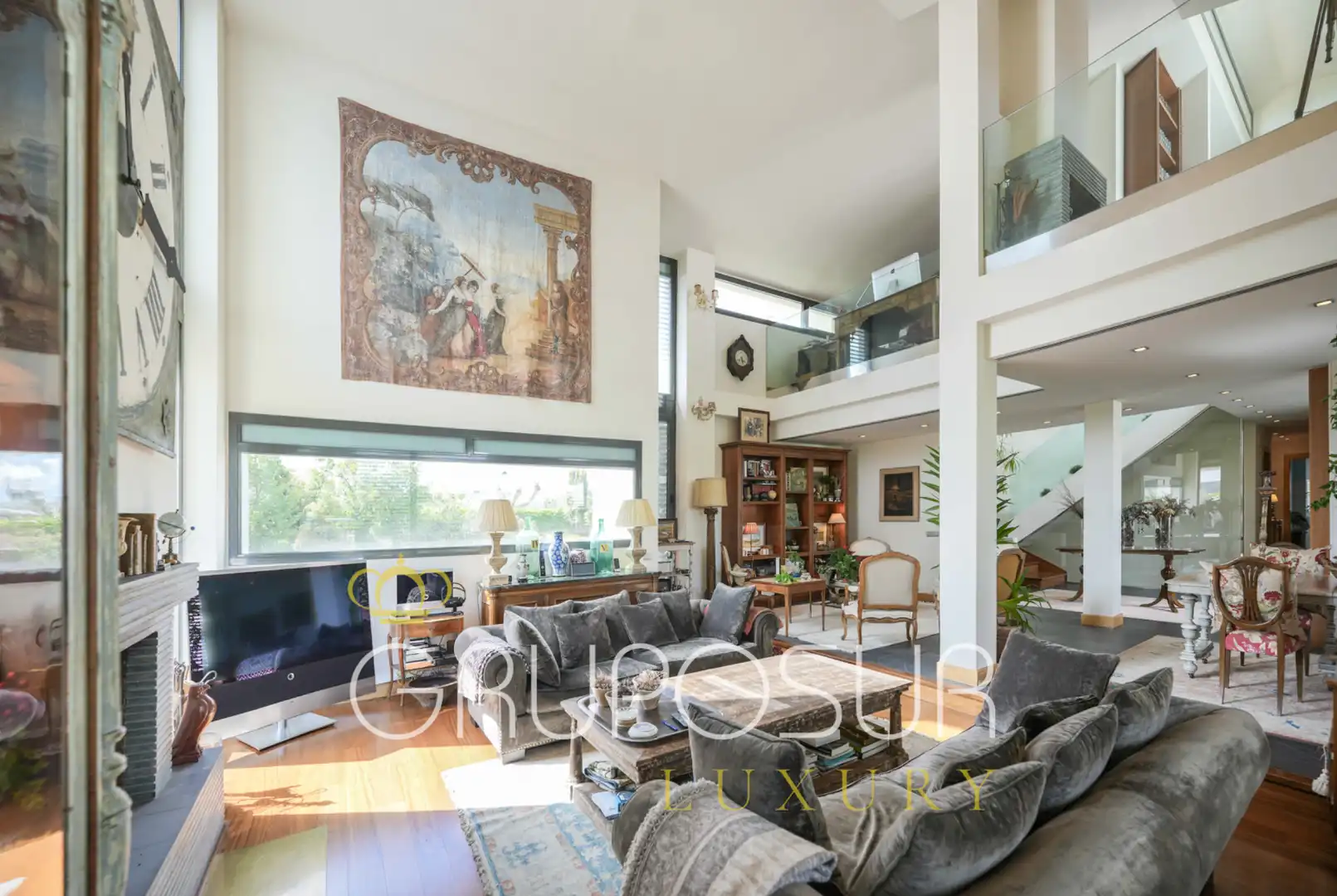 Living room of Houses for sale in Simancas  with Air Conditioner, Heating and Private garden