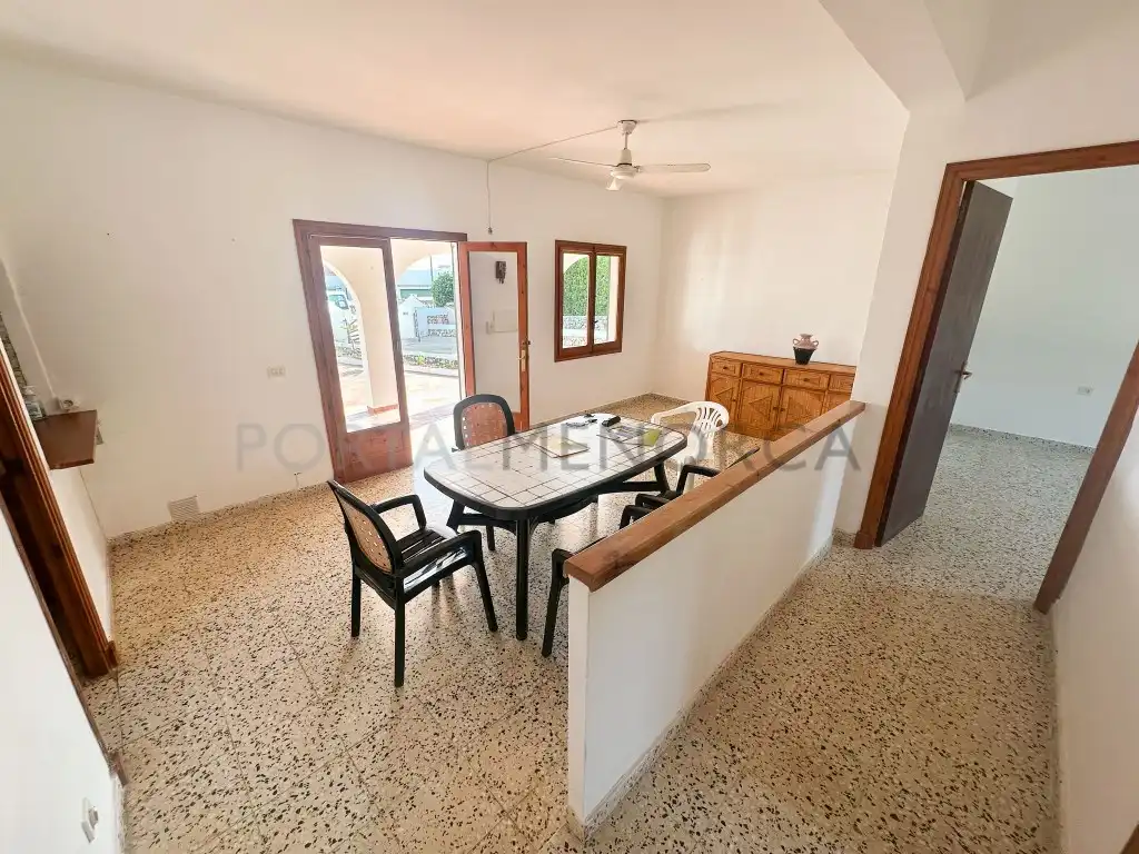 Vista exterior de Casa o xalet en venda en Maó - Mahón amb Piscina