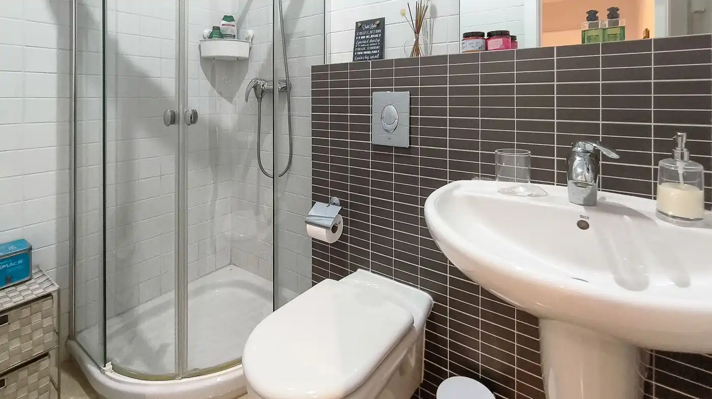 Bathroom of Apartments for sale in Pedreguer  with Air Conditioner, Heating and Private garden