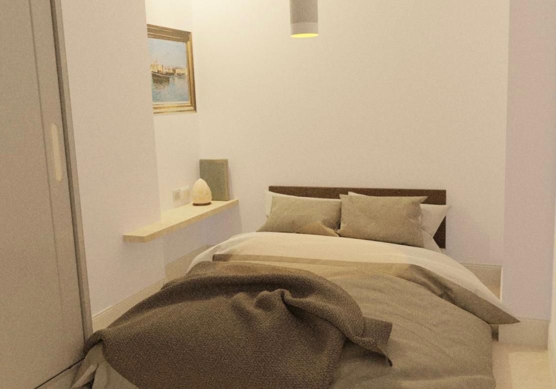 Bedroom of Flat for sale in Málaga Capital