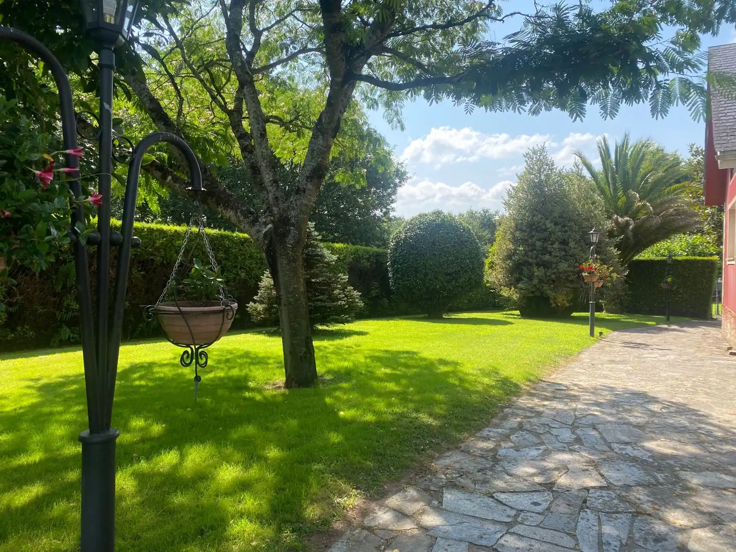 Jardín de Casa o chalet en venta en Lugo con Calefacción, Piscina y Amueblado