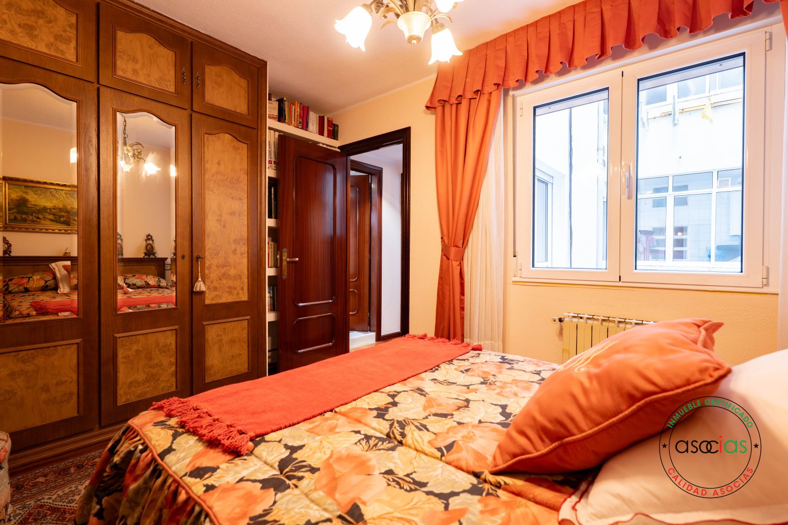 Bedroom of Flat for sale in Gijón   with Heating