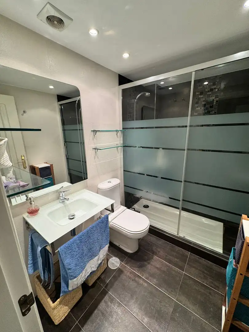 Bany de Apartament de lloguer en Marbella amb Aire condicionat, Calefacció i Terrassa