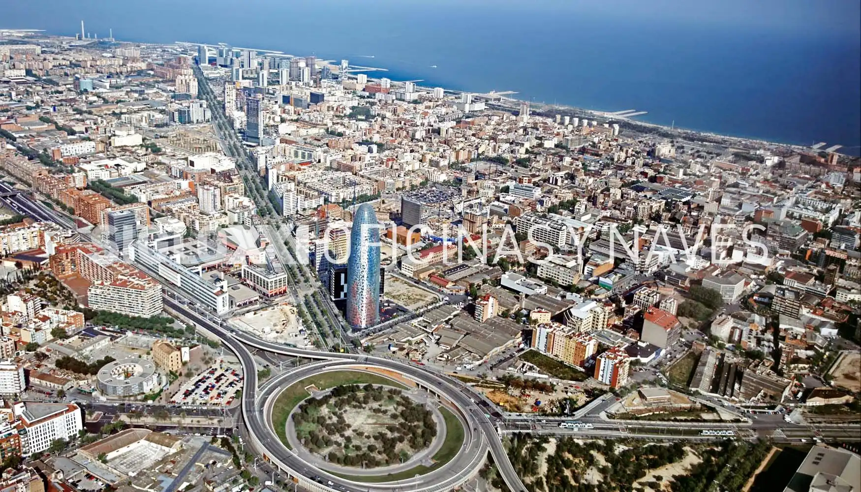 Vista exterior de Oficina en venta en Barcelona con Aire acondicionado, Calefacción y Amueblado