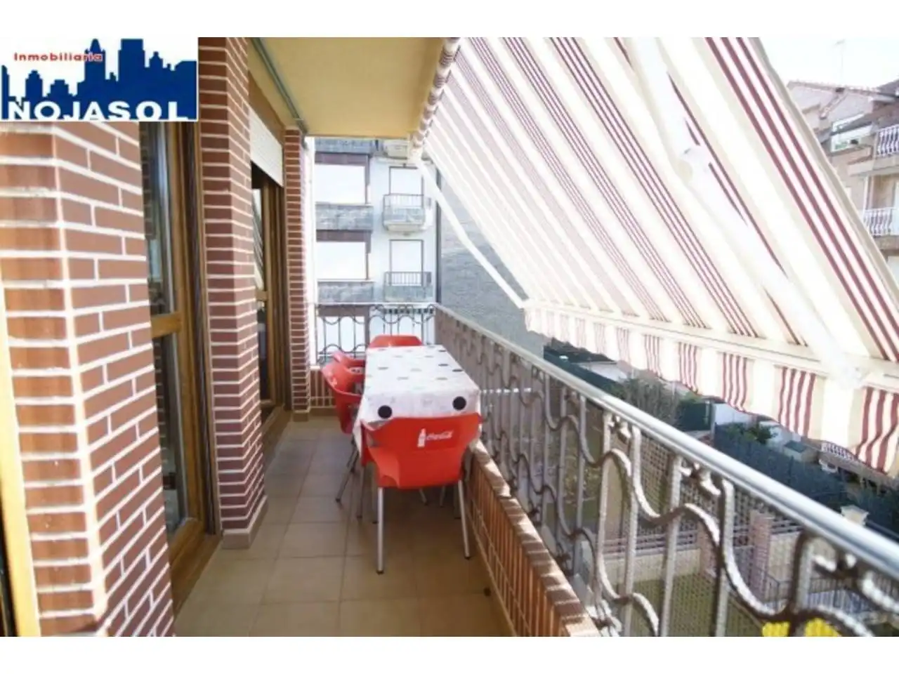 Terrace of Flat for rent in Noja  with Heating, Terrace and Furnished
