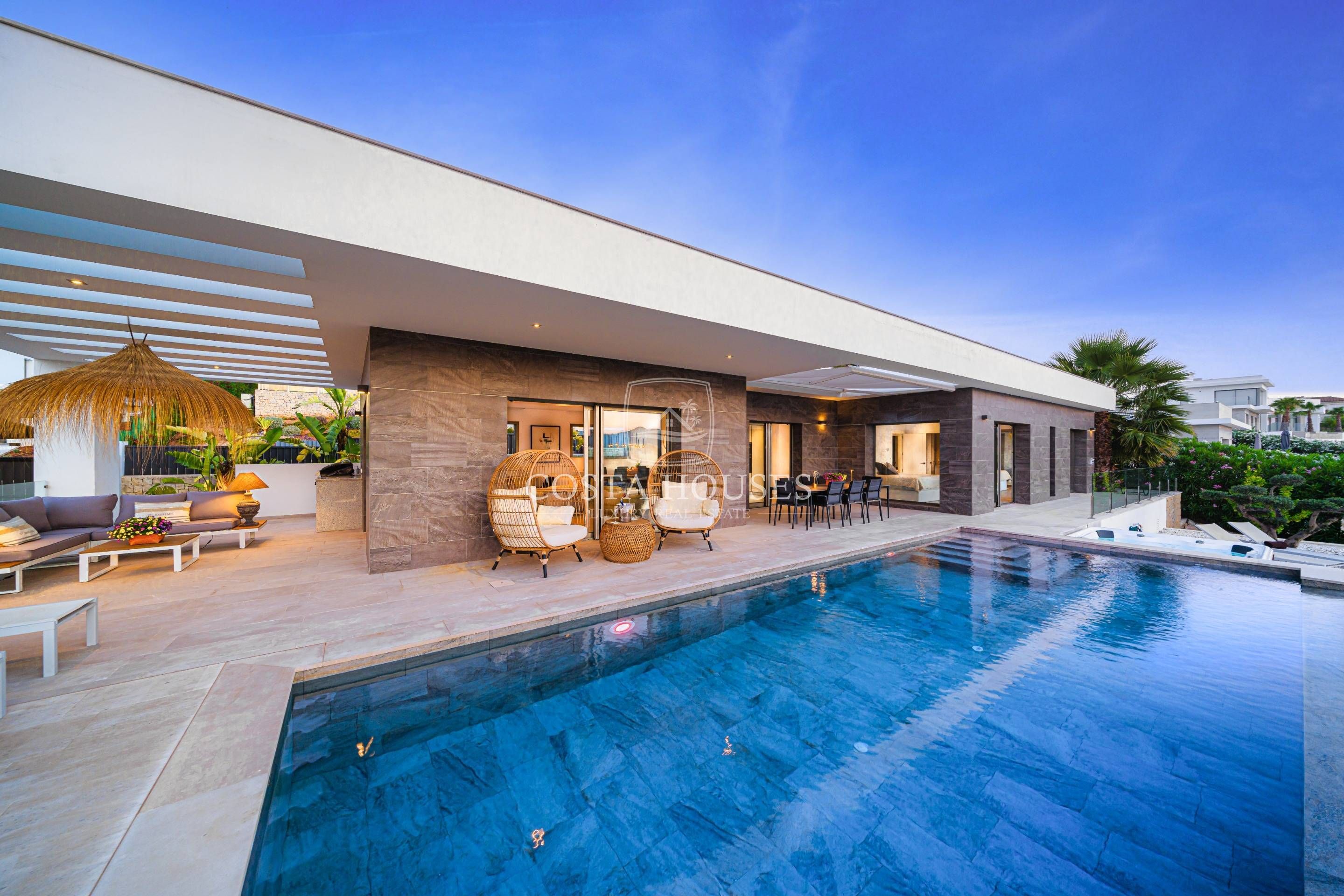 Terraza de Casa o chalet en venta en Jávea / Xàbia con Aire acondicionado, Calefacción y Jardín privado