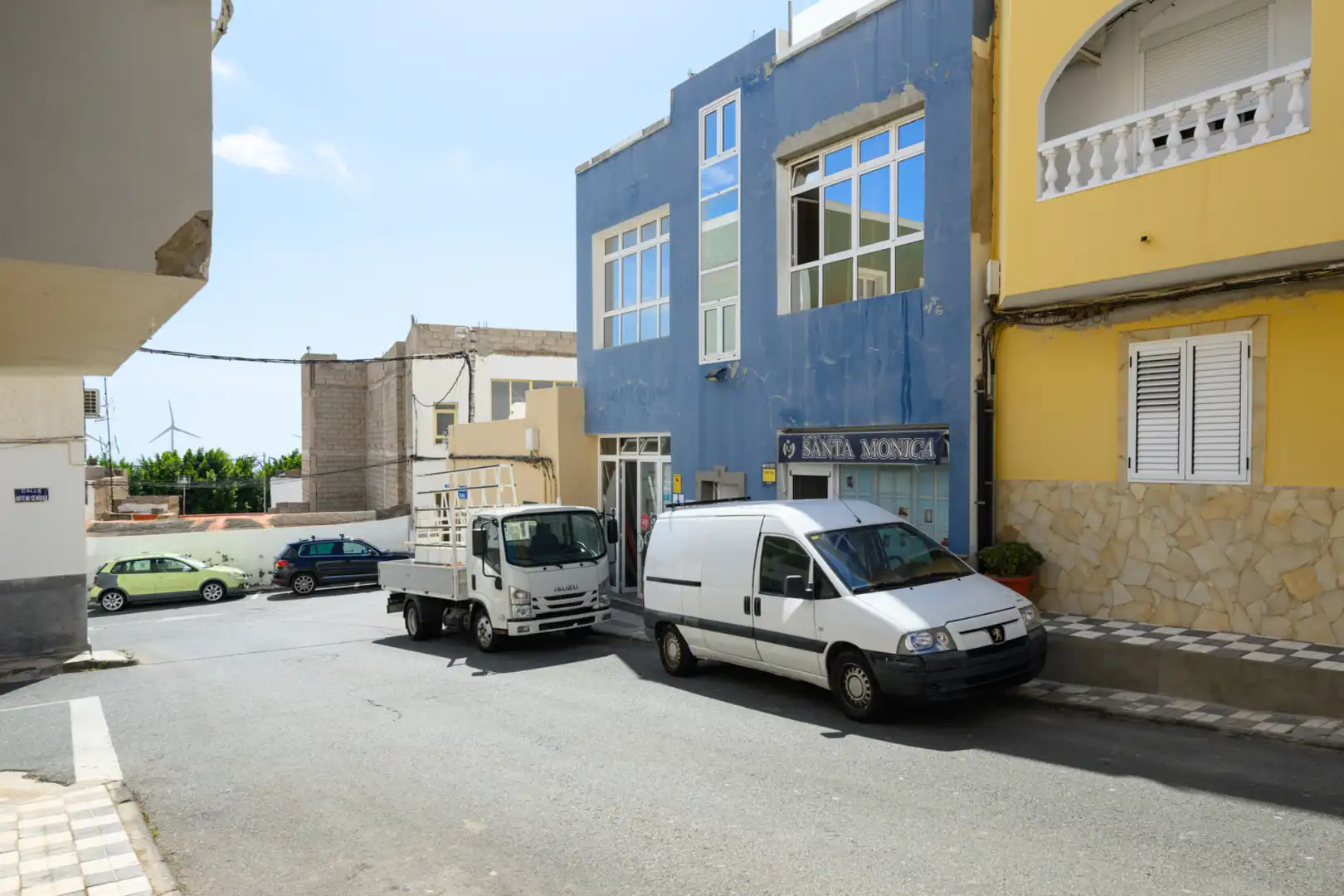 Vista exterior de Apartamento de alquiler en San Bartolomé de Tirajana con Aire acondicionado, Amueblado y Lavadora