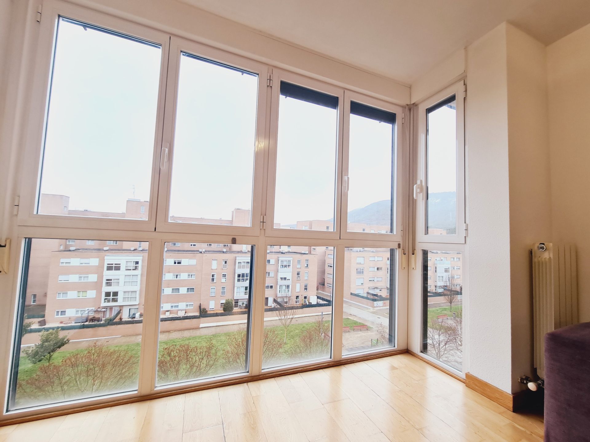 Bedroom of Flat for sale in  Pamplona / Iruña  with Heating, Parquet flooring and Storage room