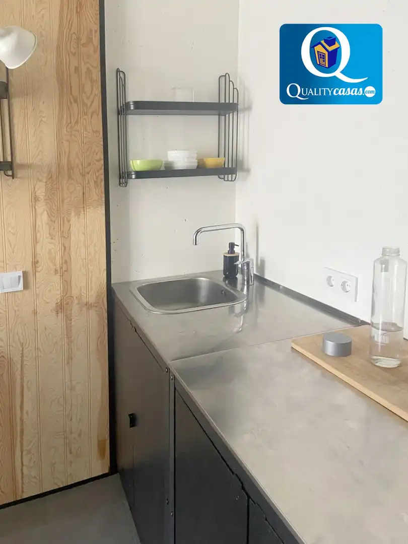 Cuina de Apartament en venda en Alcoy / Alcoi amb Aire condicionat i Balcó