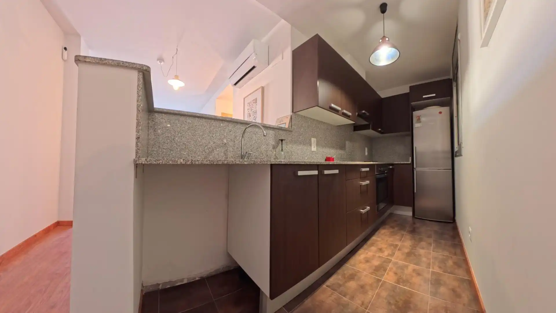 Kitchen of Flat for rent in Deltebre  with Parquet flooring
