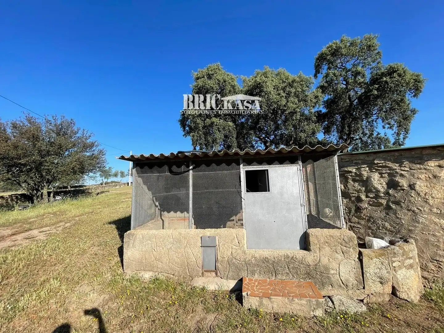 Vista exterior de Casa o chalet en venta en Arroyo de la Luz con Terraza, Trastero y Piscina