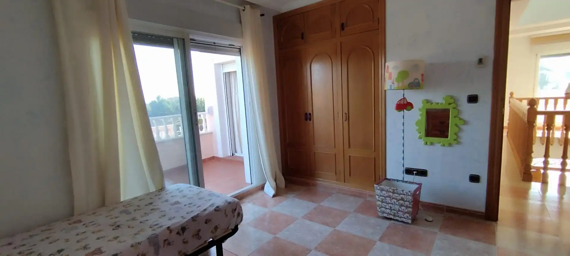 Bedroom of Houses for sale in Elche / Elx  with Air Conditioner, Private garden and Terrace