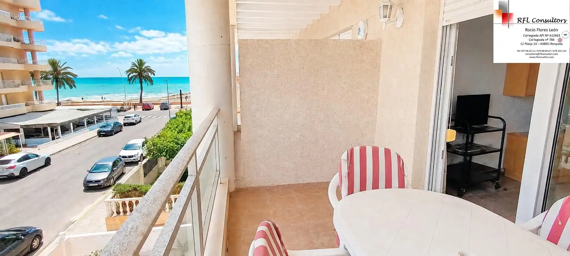 Balcony of Duplexes for sale in Torreblanca  with Terrace and Furnished