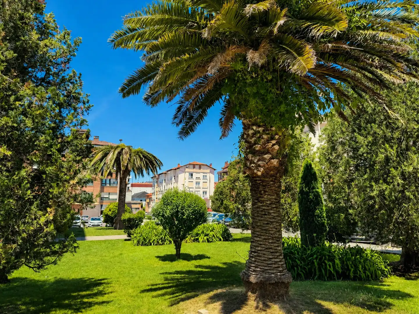 Exterior view of Flat for sale in Torrelavega   with Heating, Private garden and Parquet flooring