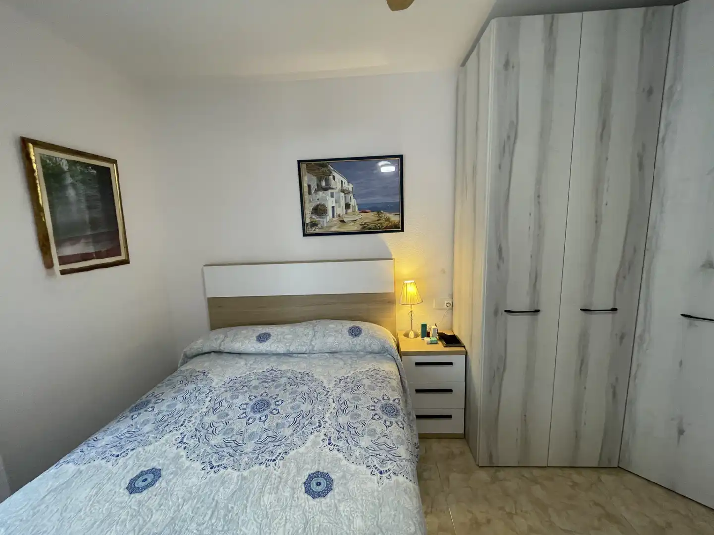 Schlafzimmer von Wohnung zum Verkauf in Cambrils mit Klimaanlage, Heizung und Ofen