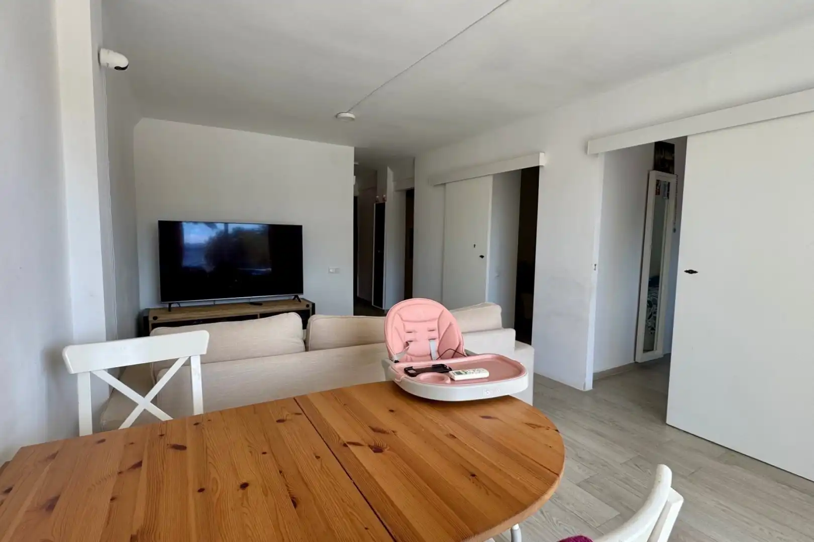 Sala de estar de Apartamento para compartir en Jávea / Xàbia con Aire acondicionado, Calefacción y Terraza