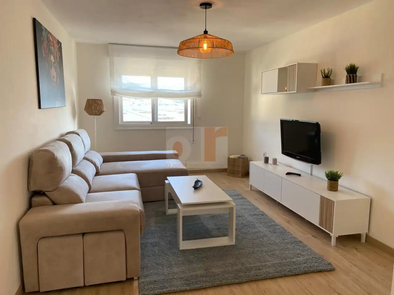 Living room of Houses for sale in Moaña  with Heating, Private garden and Terrace