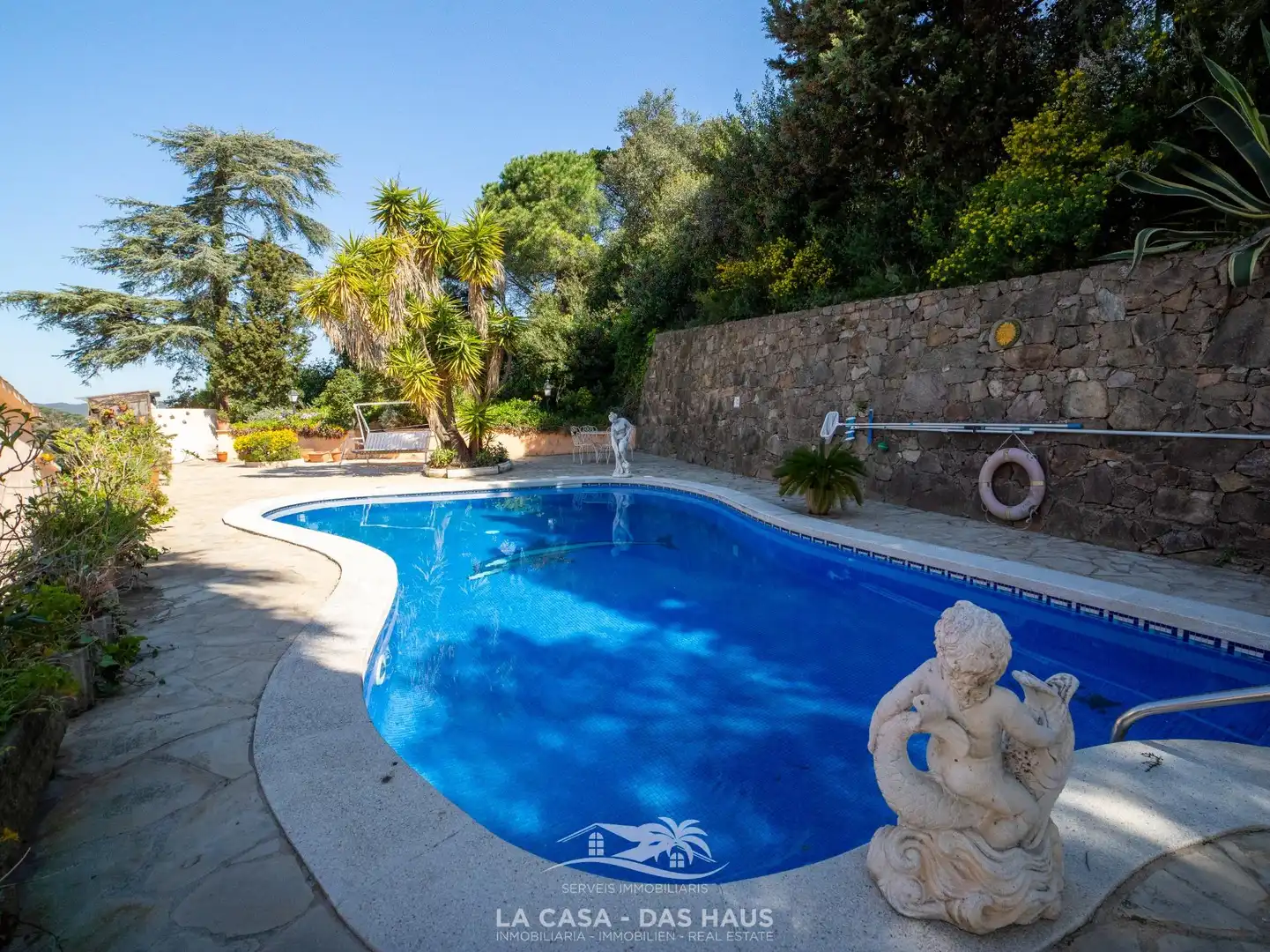 Piscina de Casa o xalet en venda en Lloret de Mar amb Jardí privat, Terrassa i Balcó