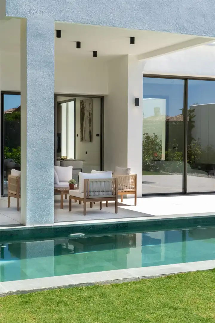 Terrassa de Casa o xalet en venda en Estepona amb Terrassa i Internet