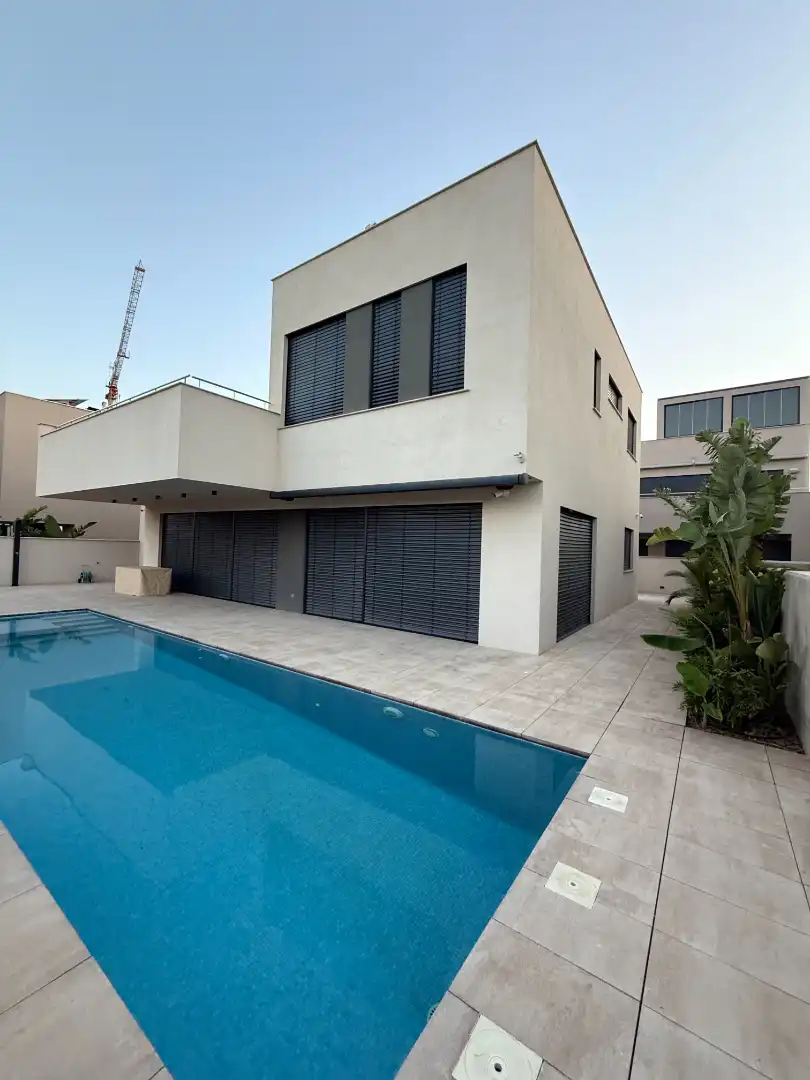 Vista exterior de Casa o chalet en venta en Pilar de la Horadada con Aire acondicionado, Jardín privado y Terraza