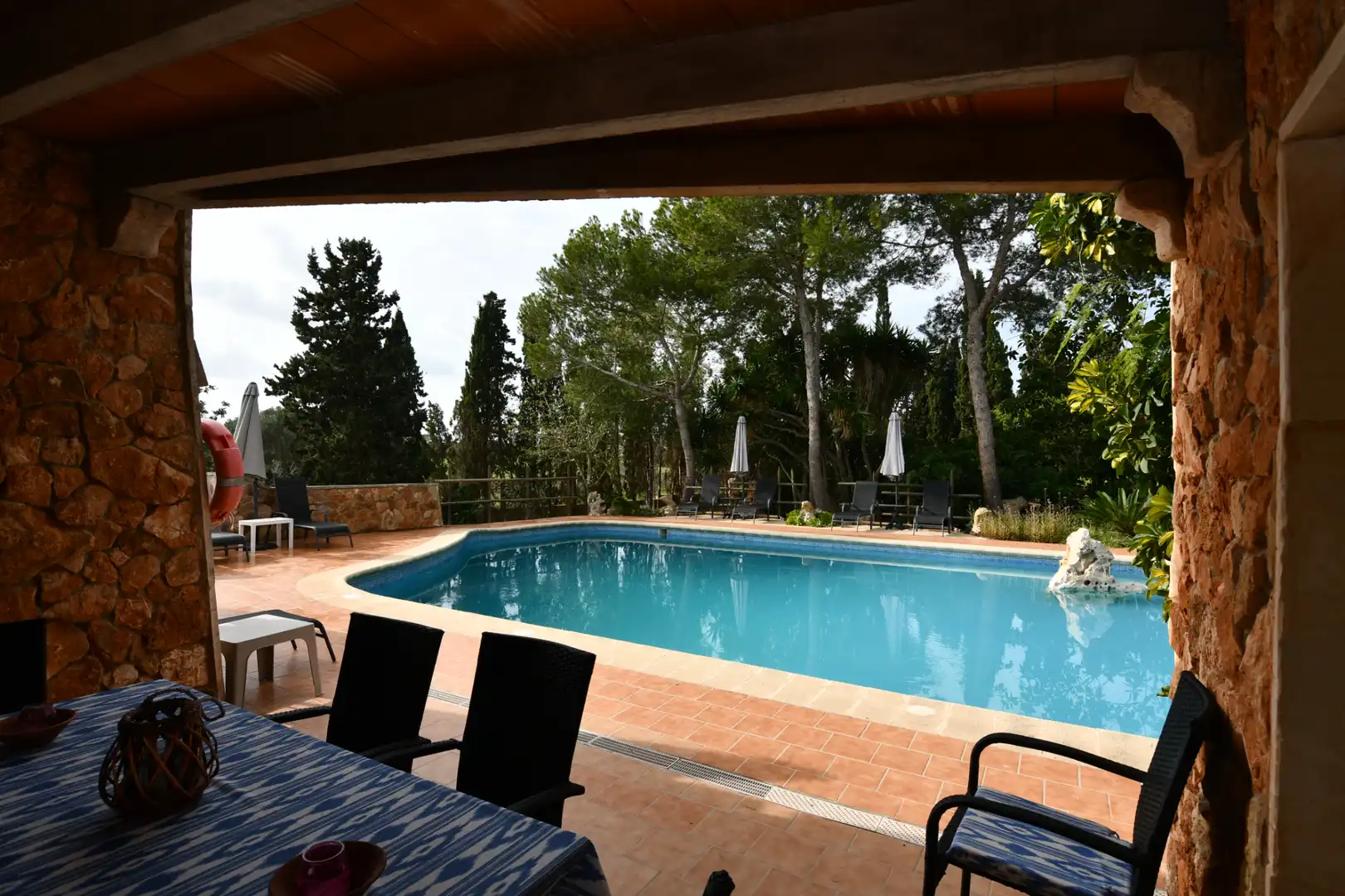 Schwimmbecken von Country house zum Verkauf in Felanitx mit Privatgarten, Terrasse und Abstellraum